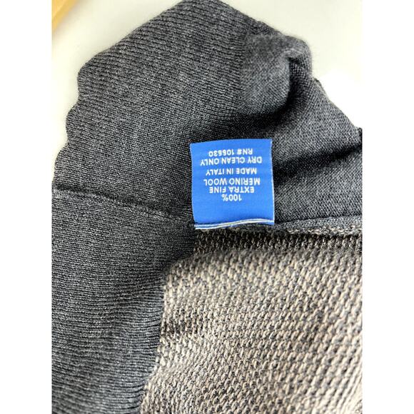 Enzo Mantovani 100% Extra Fine Merino Wool Sweater Mens Medium - Picture 5 of 5